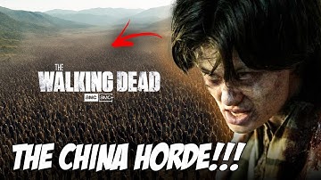 THE LARGEST HORDE WITH 1 BILLION ZOMBIES FROM THE WALKING DEAD EXPLAINED!