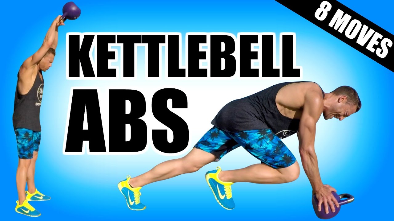 8 BEST KETTLEBELL EXERCISES FOR ABS | Kettlebell Ab Exercises For A Lean  Strong Core - YouTube