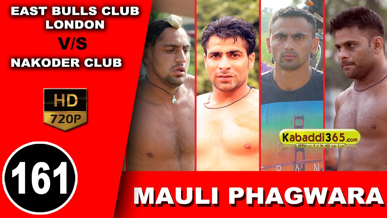 East bulls club London vs Nakoder club Best Match in Mauli (Phagwara) By Kabaddi365.com