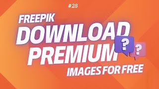 how to download  freepik premium files free || freepik premium images and vector free mein