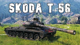 World of Tanks Škoda T 56 - 9 Kills 8K Damage