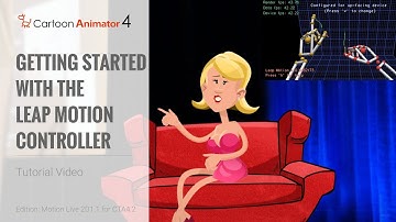 Cartoon Animator 4 Tutorial - Getting Started with the Leap Motion Controller