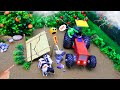 Diy diorama making cow shed  house of animals  mini farm house for cow  asmr animals sounds