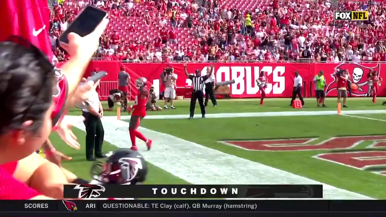 Atlanta Falcons' Ty Sambrailo catches 35-yard touchdown pass vs ...