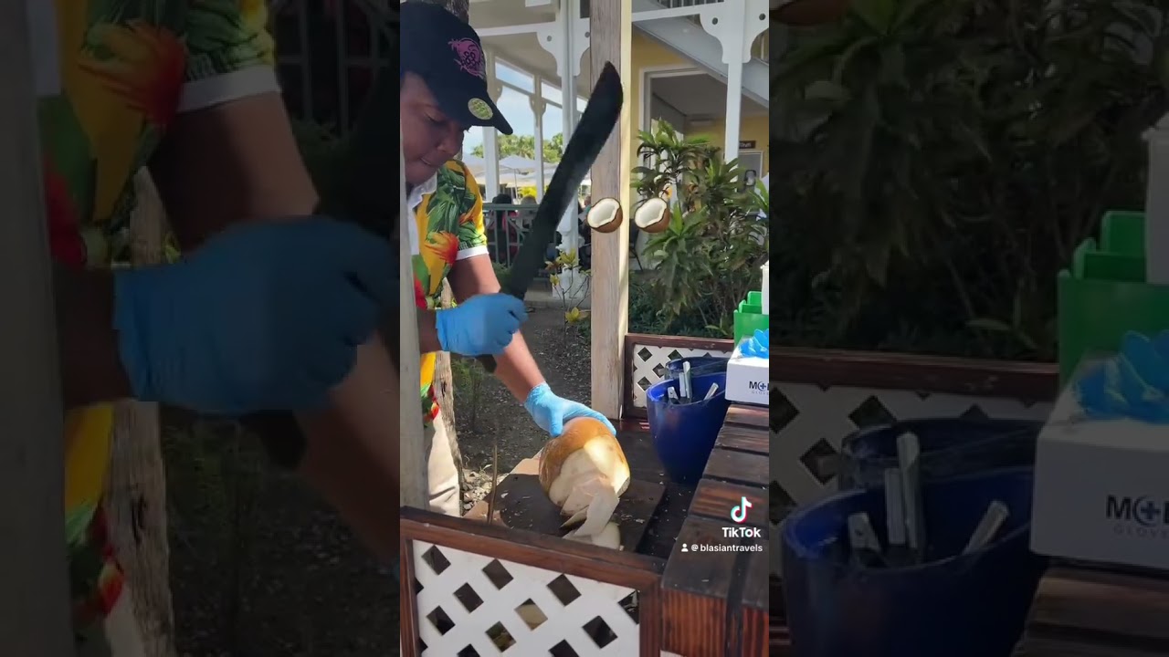 Fresh Coconut anyone? 