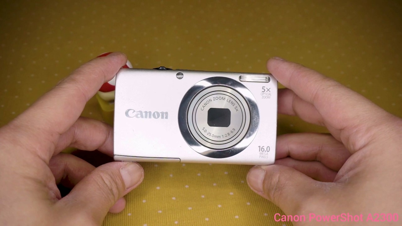 Canon PowerShot A2300 - YouTube