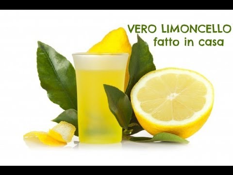 Limoncello Fatto In Casa Ricetta Perfetta Youtube