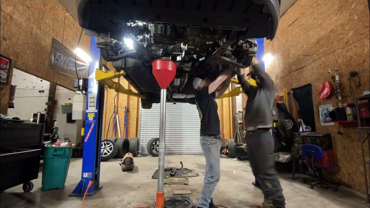 Engine Replacement Timelapse - 2013 Ford Fusion - YouTube