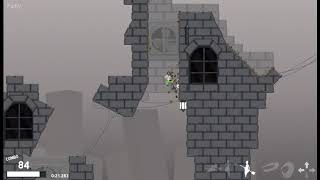 Dustforce WR - Rooftops SS in 25.283 by Fishy