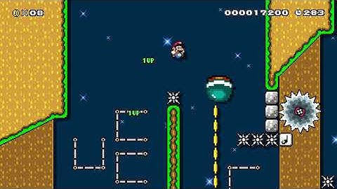 [SMM2] Catabatic Corridor #TeamShell