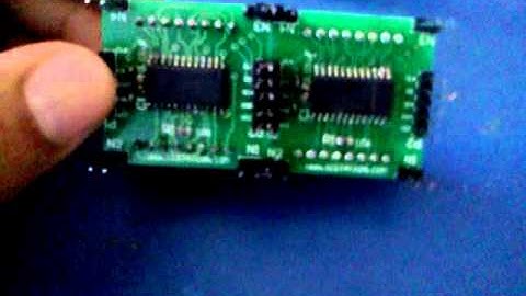 Matriz LED y driver MAX7219