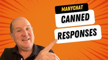 How to Set Up Canned Responses in Messenger Using ManyChat