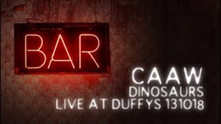 Caaw - Dinosaurs - Live At Duffys, Leicester, 13.10.18