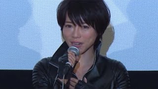 釈由美子 セクシーレザースーツで登場 きつくてムチムチ 映画 Kiri 職業 殺し屋 外伝 初日舞台あいさつ1 Yumiko Shaku Kiri Youtube