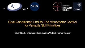 Goal-Conditioned End-to-End Visuomotor Control for Versatile Skill Primitives