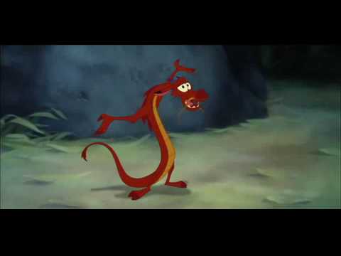 Eddie Murphy as Mu-Shu, the best Mulan scene