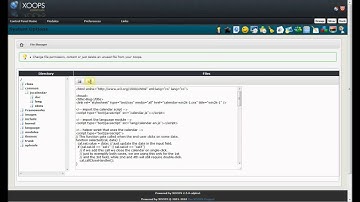 XOOPS 2.5.0 Alpha Preview