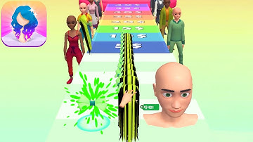 WIG MAKER game HIGH SCORE MAX 🌈💇‍♀️💅 Gameplay All Levels Walkthrough iOS Android New Game 3D