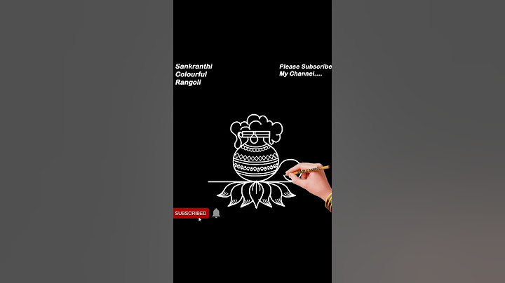 Simple Sankranthi muggulu /Pongal Pot kolam Designs /భోగి కుండల ముగ్గులు /Sankranti muggu