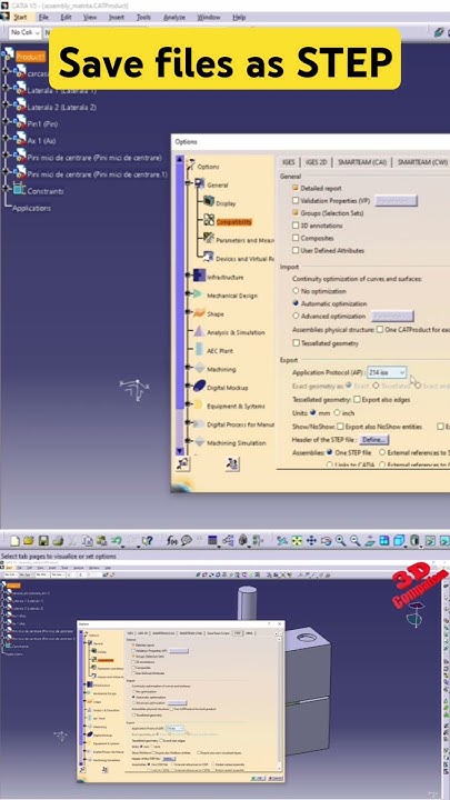 how-to-save-files-as-step-files-in-catia-v5-cadsoftware-catiav5