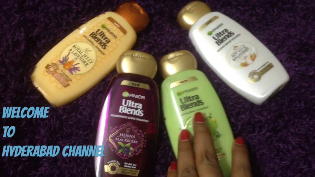 Garnier ultra blends|shampoo| best hair wash for dry hair and silky hair|review