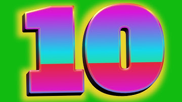 COUNTDOWN TIMER 10 TO 0 with animation and sound effect