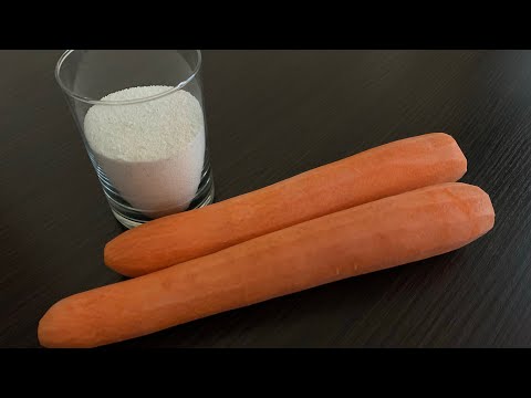 Простые продукты морковь и манка ,а получается вкусный ,быстрый завтрак.