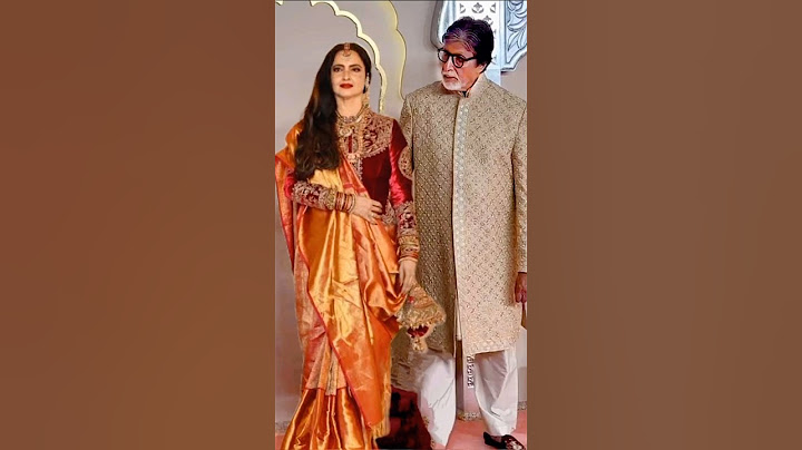 अनंत अंबानी की शादी में अमिताभ बच्चन रेखा जी को देखते ही रह गया 😍 #shorts #tranding