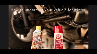How to PROPERLY undercoat a rusted car or truck #howto