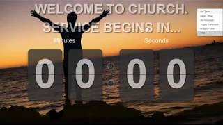 Church Service Countdown Timer App screenshot 3