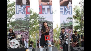 Aksi 'Nekat' Chua Kotak di Music Splash Bugis Waterpark