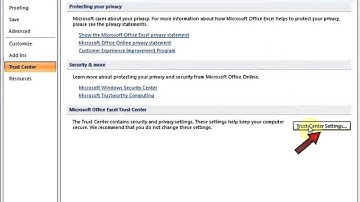 Hướng dẫn enable macro Excel 2007