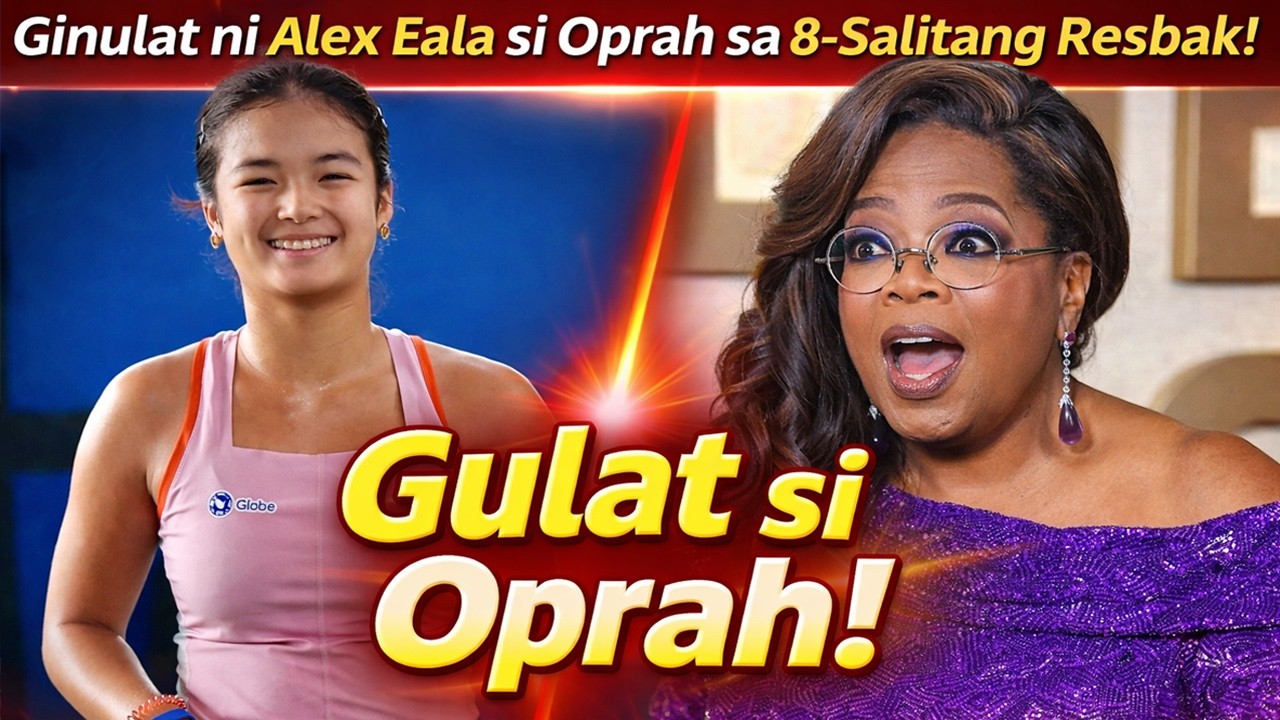 Alex Eala Shocks Oprah with 8-Word Retort!
