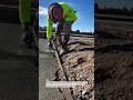 Clean Concrete Edges with an Edging Trowel! #concrete #construction #tools