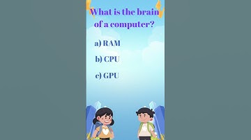 Which Part is Known as the Brain of the Computer? Test Your Knowledge #shorts #techquiz