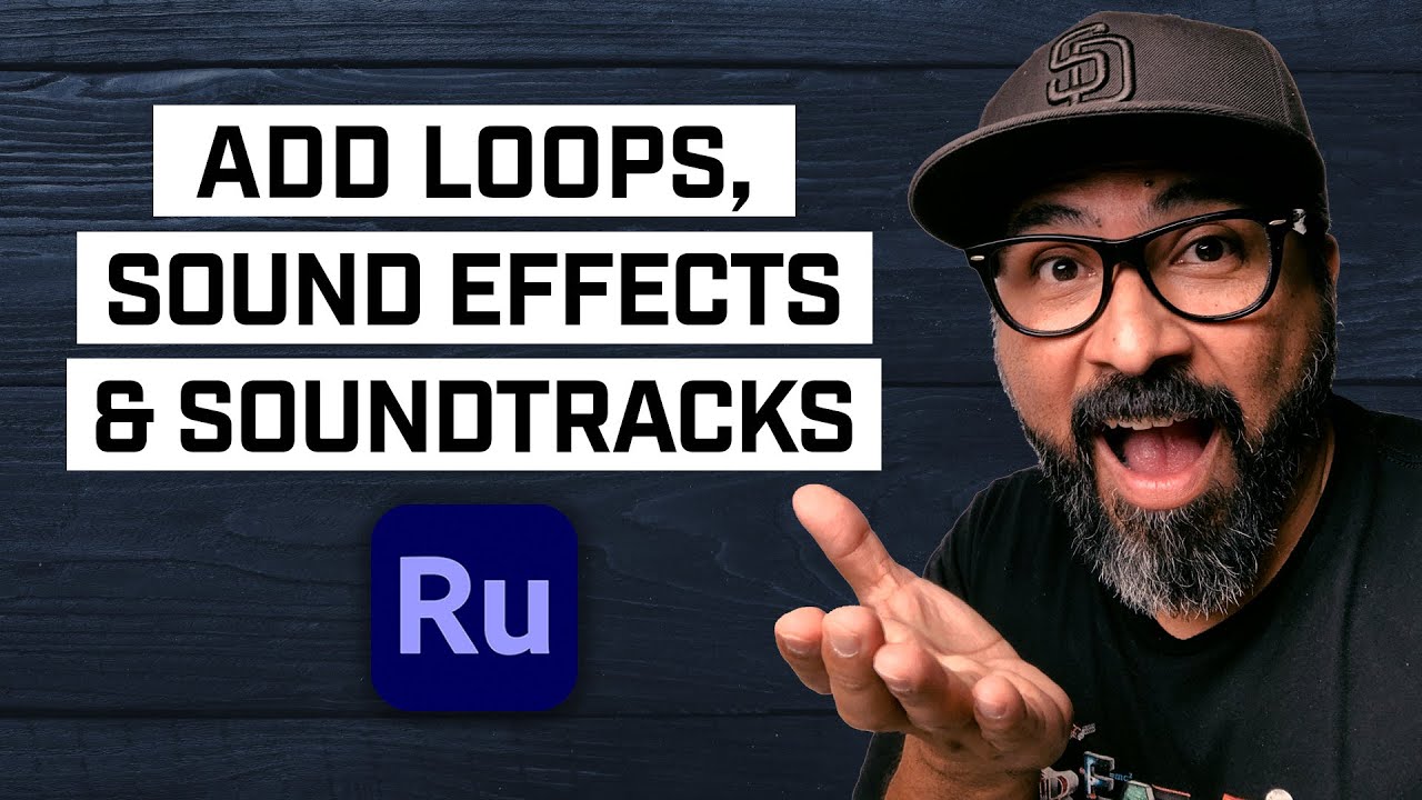 How to Add Soundtrack, Loops and Sound Effects in Adobe Rush YouTube