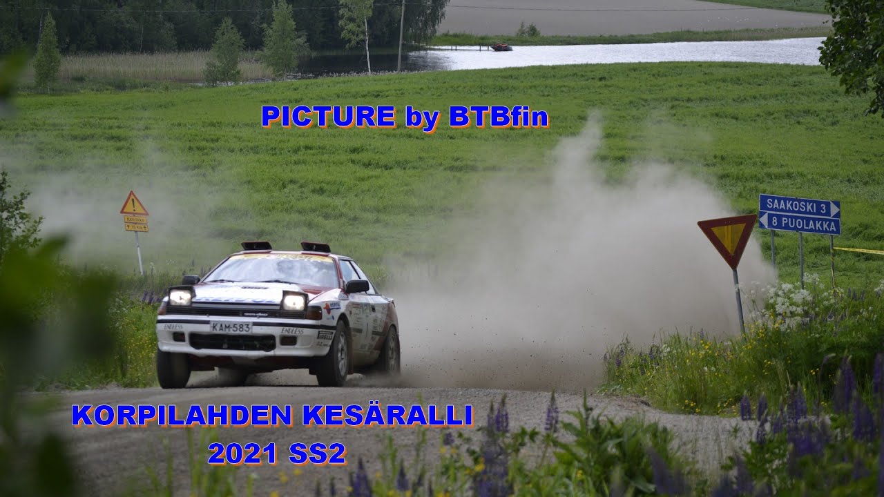 2021-06-12 KORPILAHDEN KESÄRALLI 2021 #1 Latvala ja Hänninen at Toyota Celica GT-4 ST165 by BTBfin