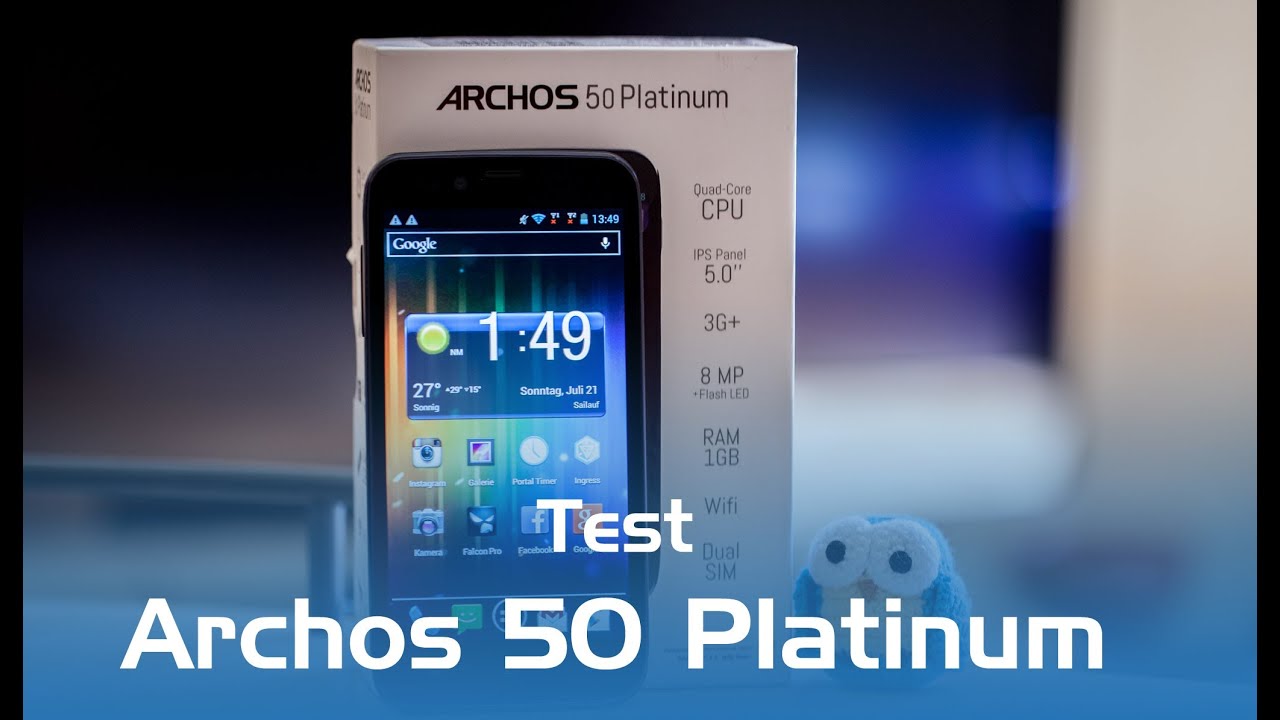 Sconosciuto PH26 Archos 50b Platinum - Cover Antiurto in Silicone di qualità