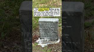 Here is the grave of one of the very first bearded ladies! #history #cemetery #graves #famous Here is the grave of one of the very first bearded ladies! #history #cemetery #graves #famous