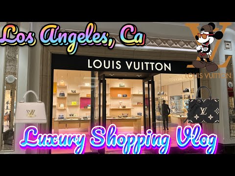 Louis Vuitton Shopping Vlog, Luxury Shopping Vlog, Los Angeles Louis  Vuitton, Nadia's Vlog's