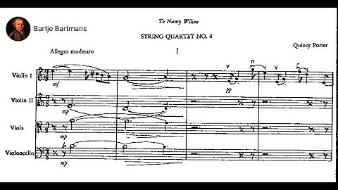 Quincy Porter - String Quartet No. 4 (1931)