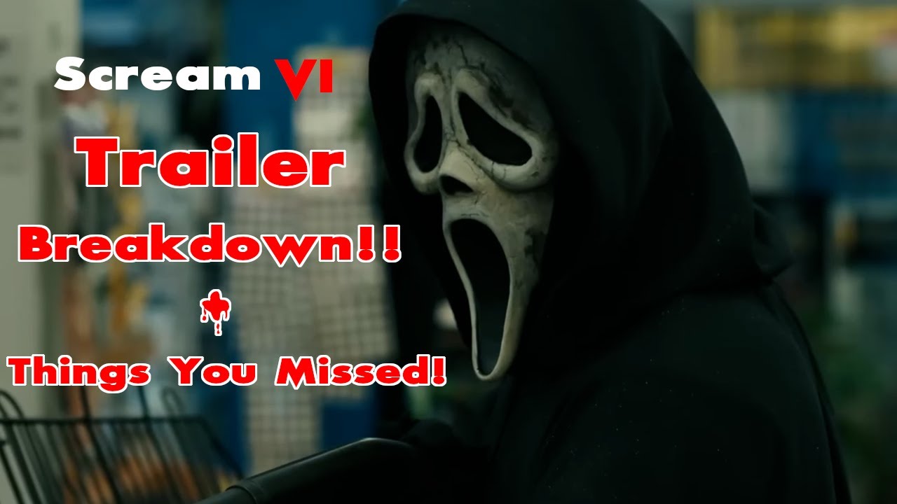 Scream 6 Poster BREAKDOWN!  Easter Eggs & Details You Missed 