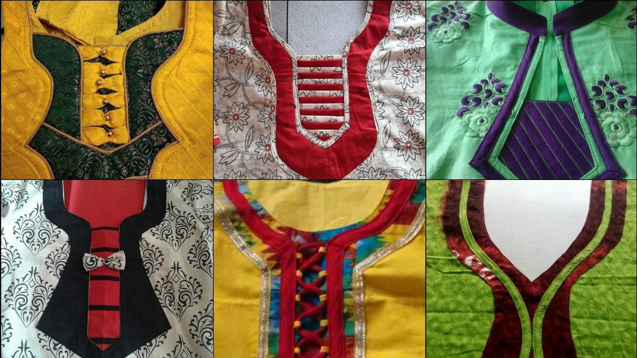 Kurti Neck Designs For Front ♥ - Patchwork & Embroidery | Facebook
