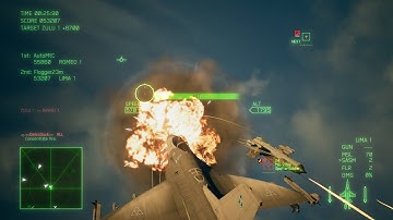 Ace Combat 7 Skies Unknown Battle Royal Roja Roja F-16C