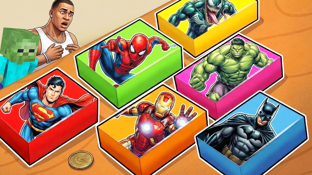 NEDEN SAAT 3'TE SÜPER KAHRAMAN KUTULARINI AÇTIM? 😱 - Minecraft