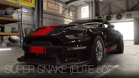 【CSR2】SUPER SNAKE (ELITE 50) • tune & shift • 7.417
