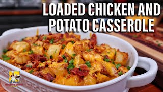 A Loaded Chicken and Potato Casserole that’s Fast and Easy image