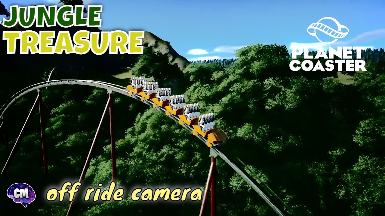 Planet Coaster | Deep Jungle Treasure | Rollercoaster Cinematics