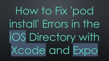 How to Fix 