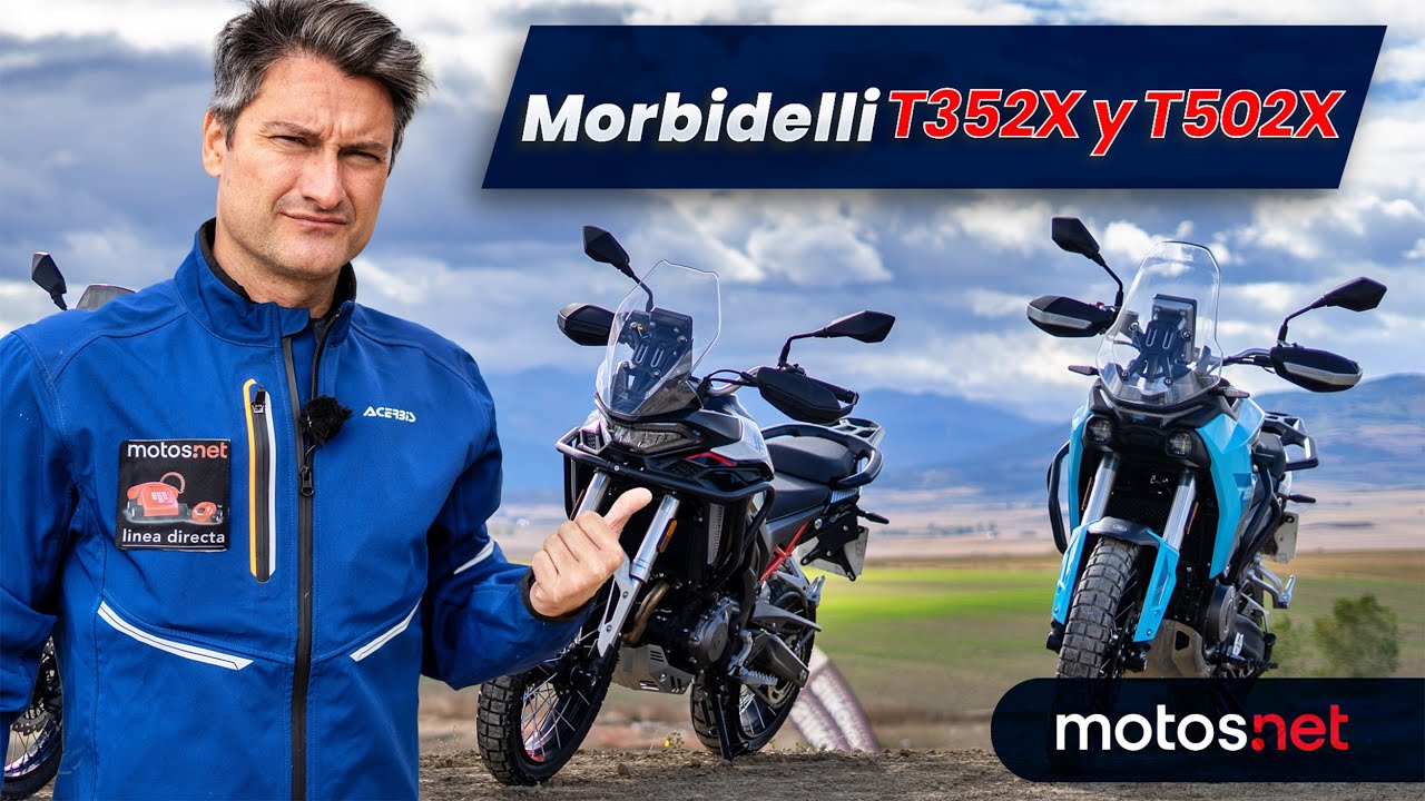 ⛰️Morbidelli T352X y T502X 2025 / Interesantes Trails A2  / Review / Presentación / motos.net